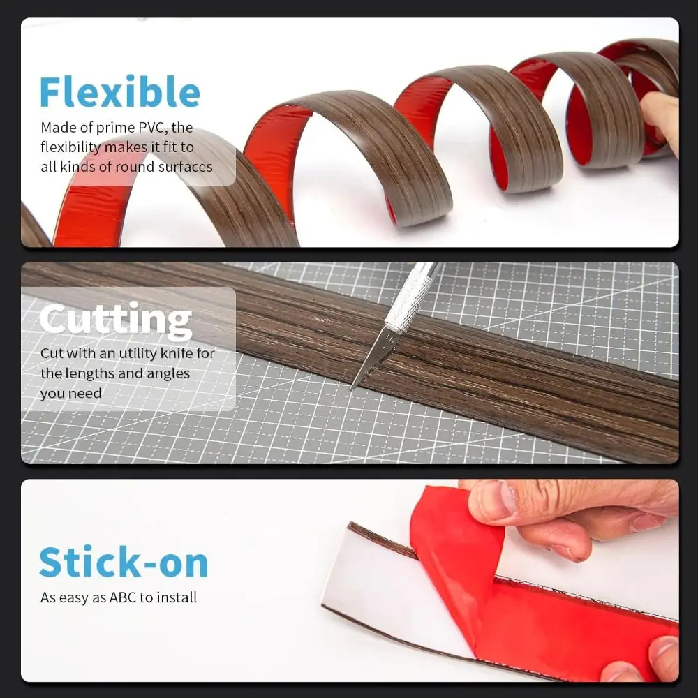 Self Adhesive Floor Transition Strip Wear-resistant Carpet To Tile Edging Trim Strip Laminate Flat Floor Joining Strip