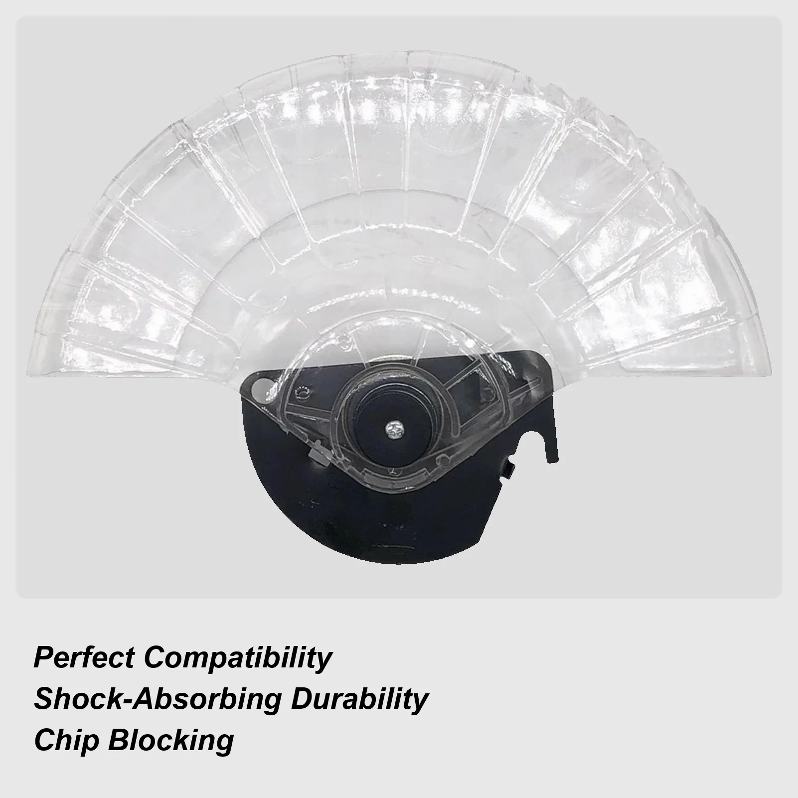 

Bench Grinder Wheel Guard Grinder Disc Dust Cover 10-inch Transparent Hood Aluminum Saw Accessories For Woodworking Carpentry