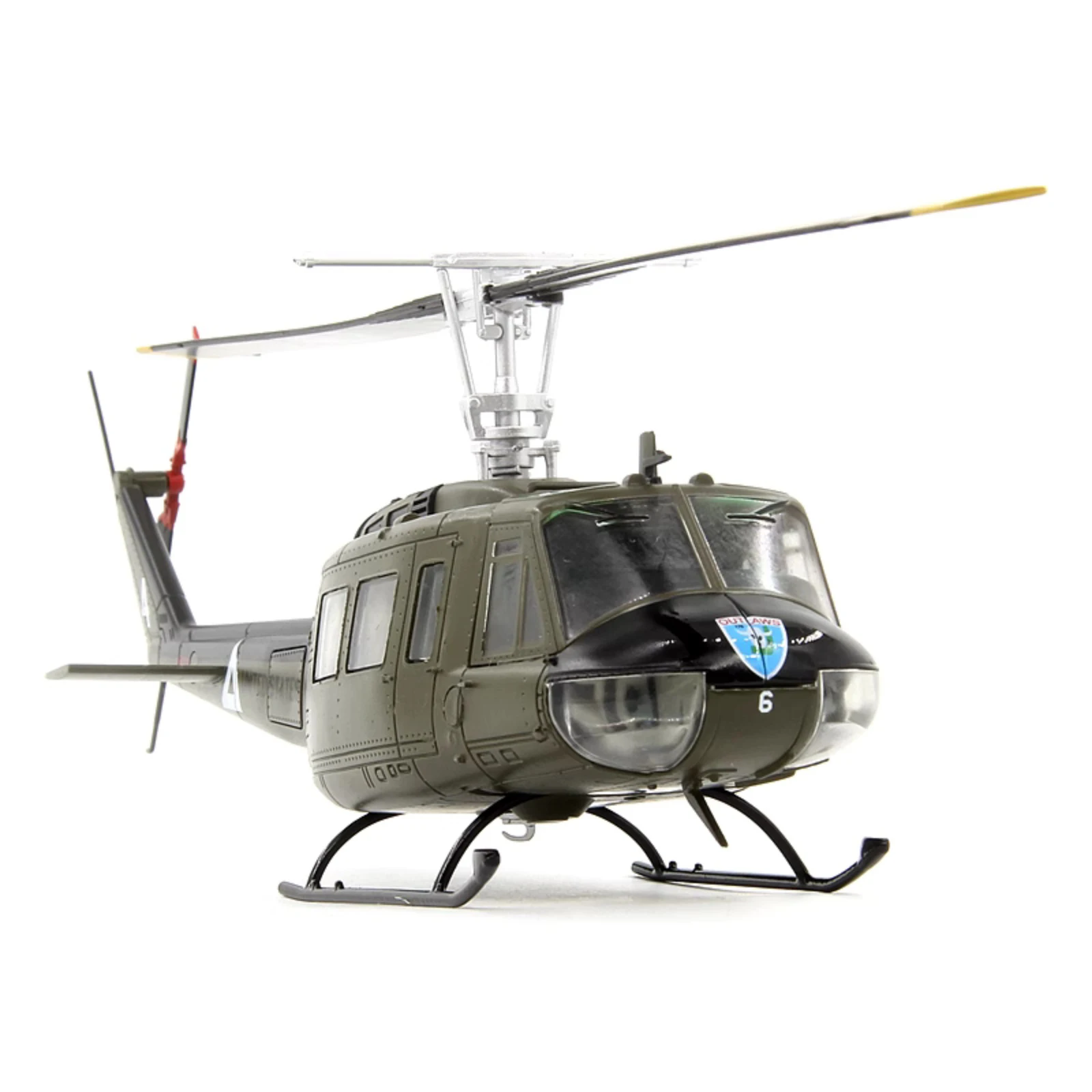 1/48 Bilancia AF1 Esercito degli Stati Uniti UH-1H Huey Elicottero per Uso Generale Diecast 17501 In Lega Finita Modello di Aereo Militare Giocattolo