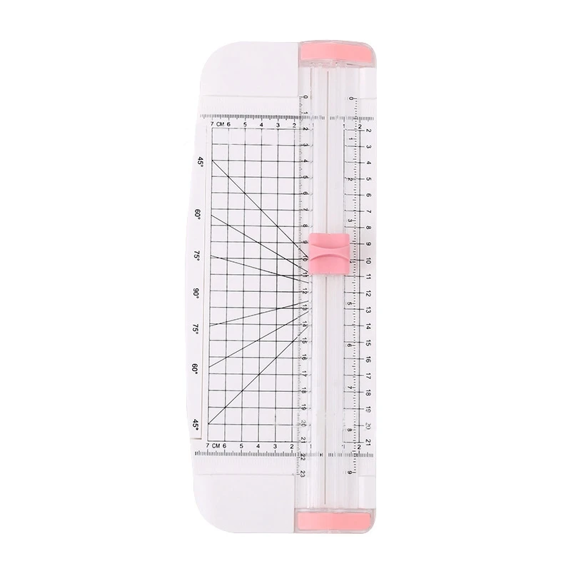 Paper Cutter, Portable Paper Trimmer, 12 In Paper Slicer Scrapbooking Tool With Side Ruler For Craft Paper, A4 A5 Paper