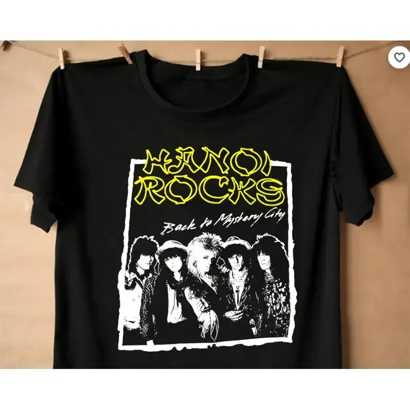Band Hanoi Rocks T Shirt Black All Size S M L 234XL SG218