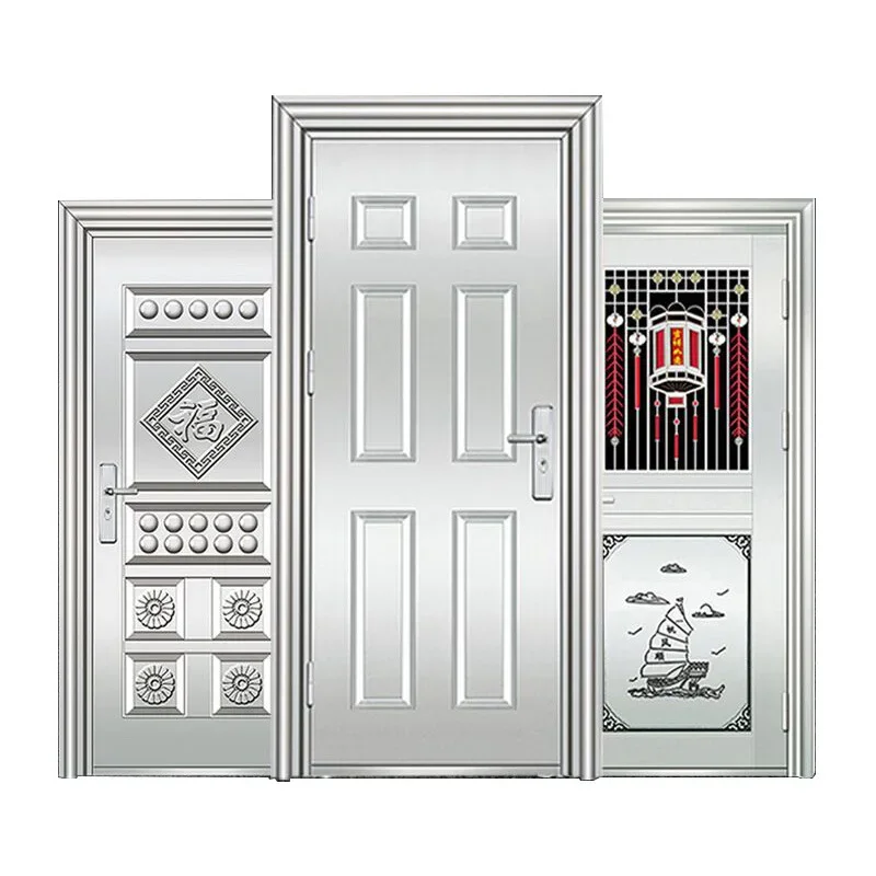 304 stainless steel single door security door, balcony household entrance door