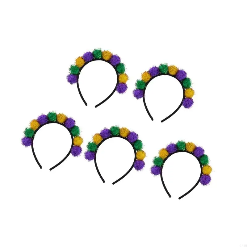 G5AB 5PCS MARDI GRAS BOUBLE CONFORTE