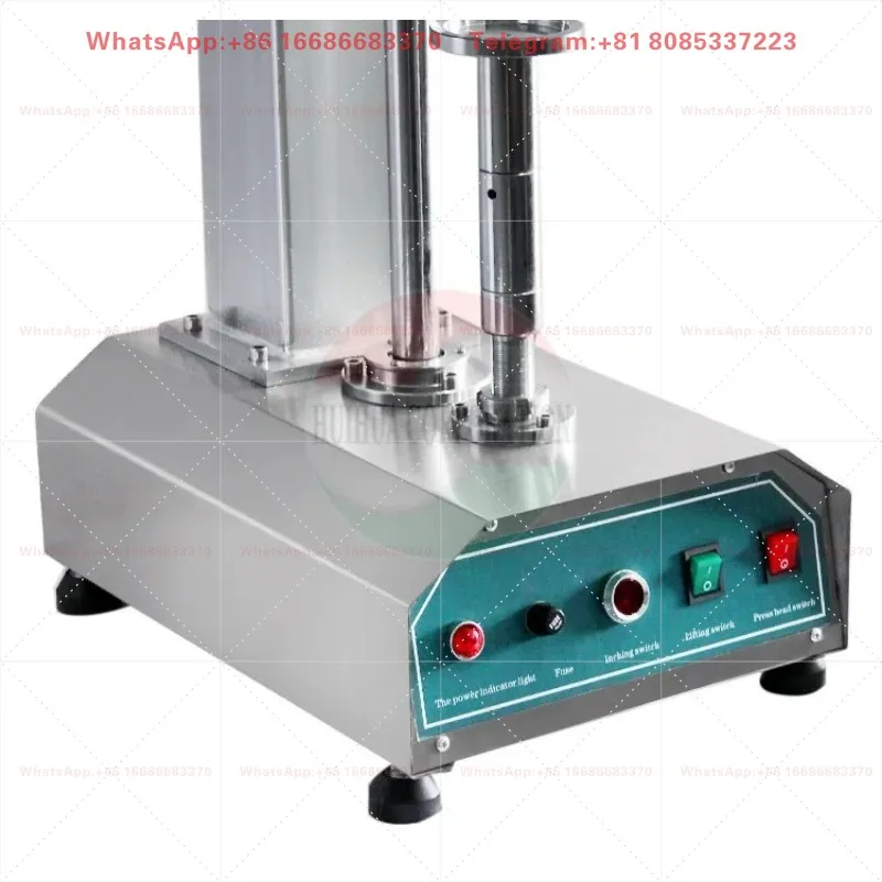 Manual Semi-Automatic Bottle Cap Sealing Machine Portable Can Capping Machine Plastic Glass Bottle Screw Cap Closing Sealing