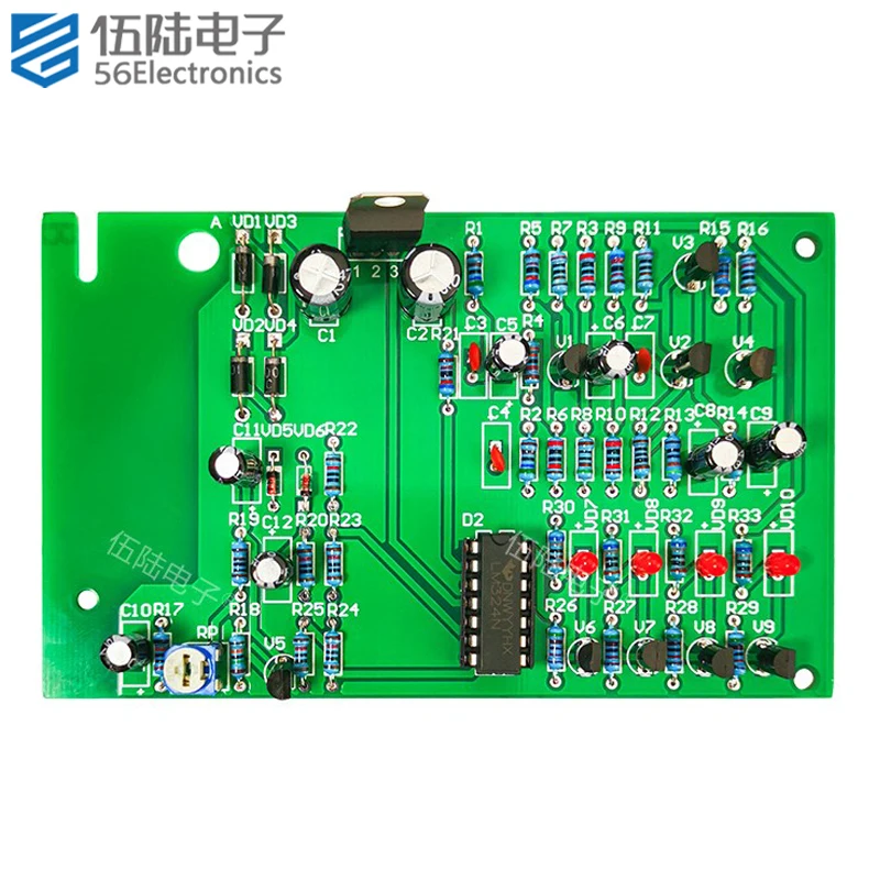 Kit elettronici fai da te Tester beta Test Transistor Kit elettronico fai da te valutazione delle abilità formazione parti di saldatura