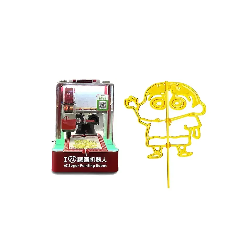 CE Certificate New Sugar 3D Printer AI Combined Stainless Steel Food Grade Convenient Small Business Restaurant Equipment