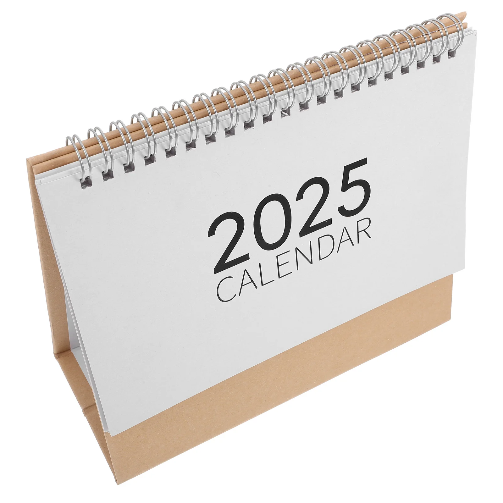 

Настольный перекидной календарь на 2025 год, ежемесячный планировщик, складной настольный календарь, простой минимальный дизайн для офиса, украшения дома