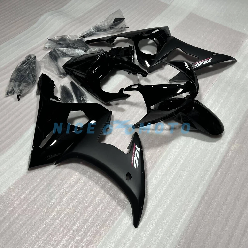 Fit for YAMAHA YZF-R6 2003 2004  Year YZFR6 YZF R6 03 04 Motorcycle  ABS Fairings Injection Matte Black White Bodywork Housing