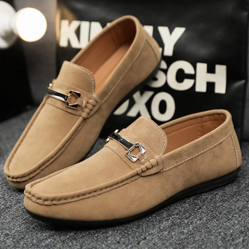 

YRZL Lazy Loafers Men Casual Shoes Summer Walking Shoes Non Slip Lightweight Sneakers Men Comfortable Breathable Driving Shoes