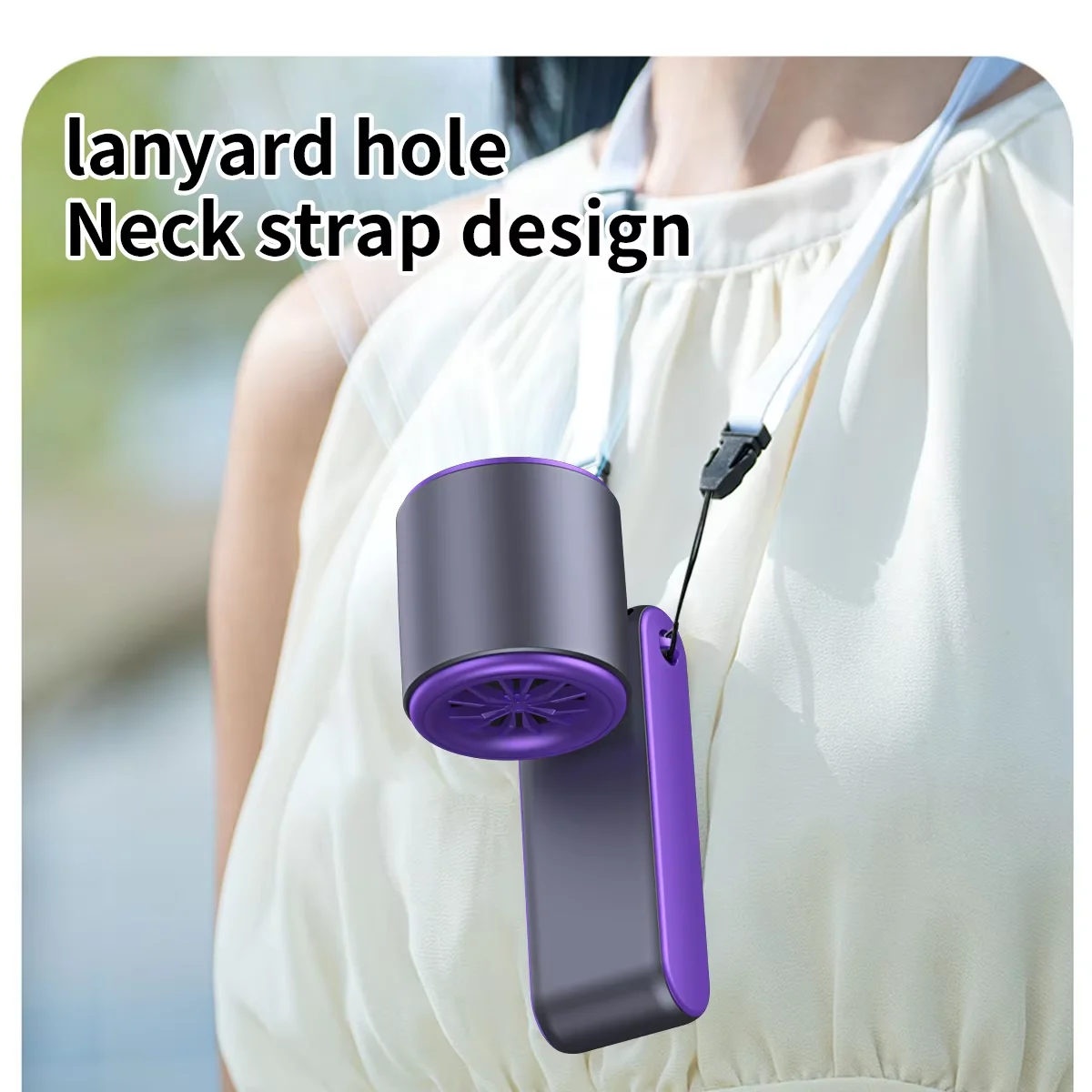 Nuevo Mini ventilador de mano, ventiladores de escritorio portátiles de 100 velocidades, refrigeración instantánea con modo de hielo, ventilador elegante recargable para mujeres