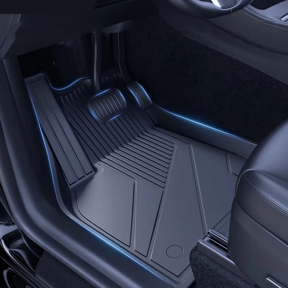 Für BYD Sealion 6 Seal U Song Plus RHD 2024 2025 2026 TPE-Fußmatten & Kofferraummatte Allwetter-Kofferraumeinlagen Rückenlehnenmatten TPE – Detail 2