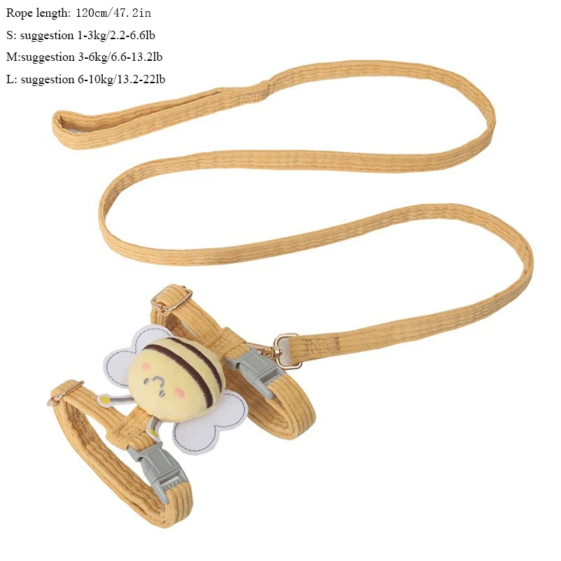Cat Dog Harness Leash Set for Small Dogs Adjustable Puppy Harness Vest French Bulldog Chihuahua Pug Outdoor Walking Lead Leash image 6
