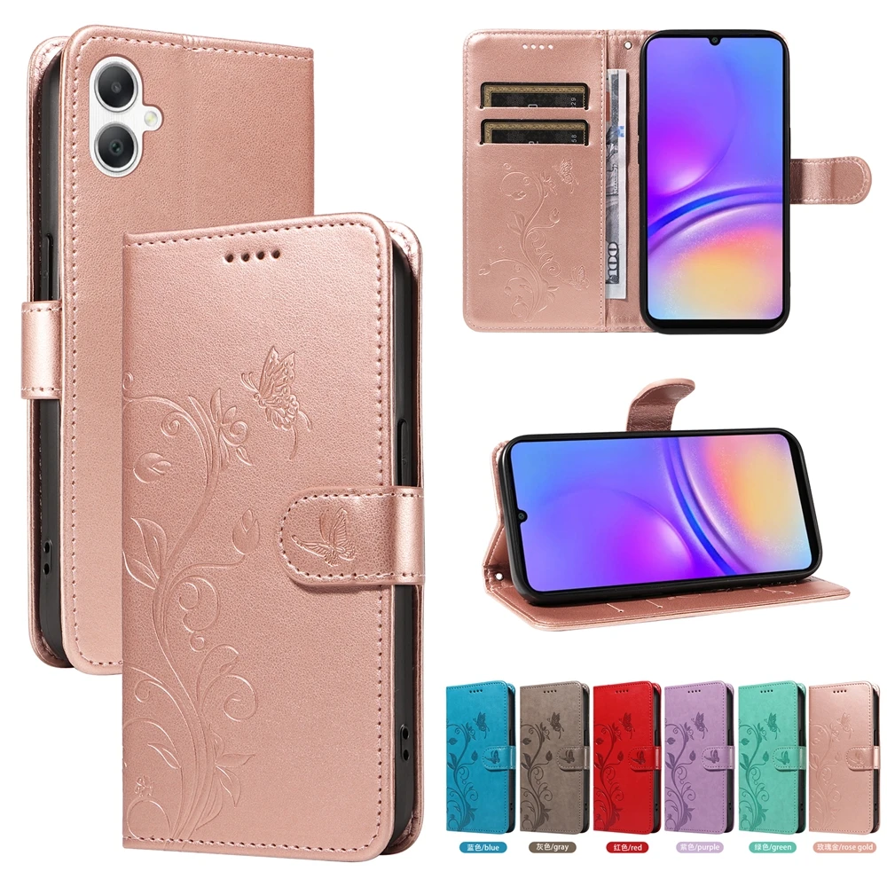 

Магнитный кожаный чехол-кошелек для Samsung Galaxy A07 A06 A05S A16 A26 A56 A52 A36 A33 A55 A35 A54 A53 A73 A25 A23 A13 Flip Cover