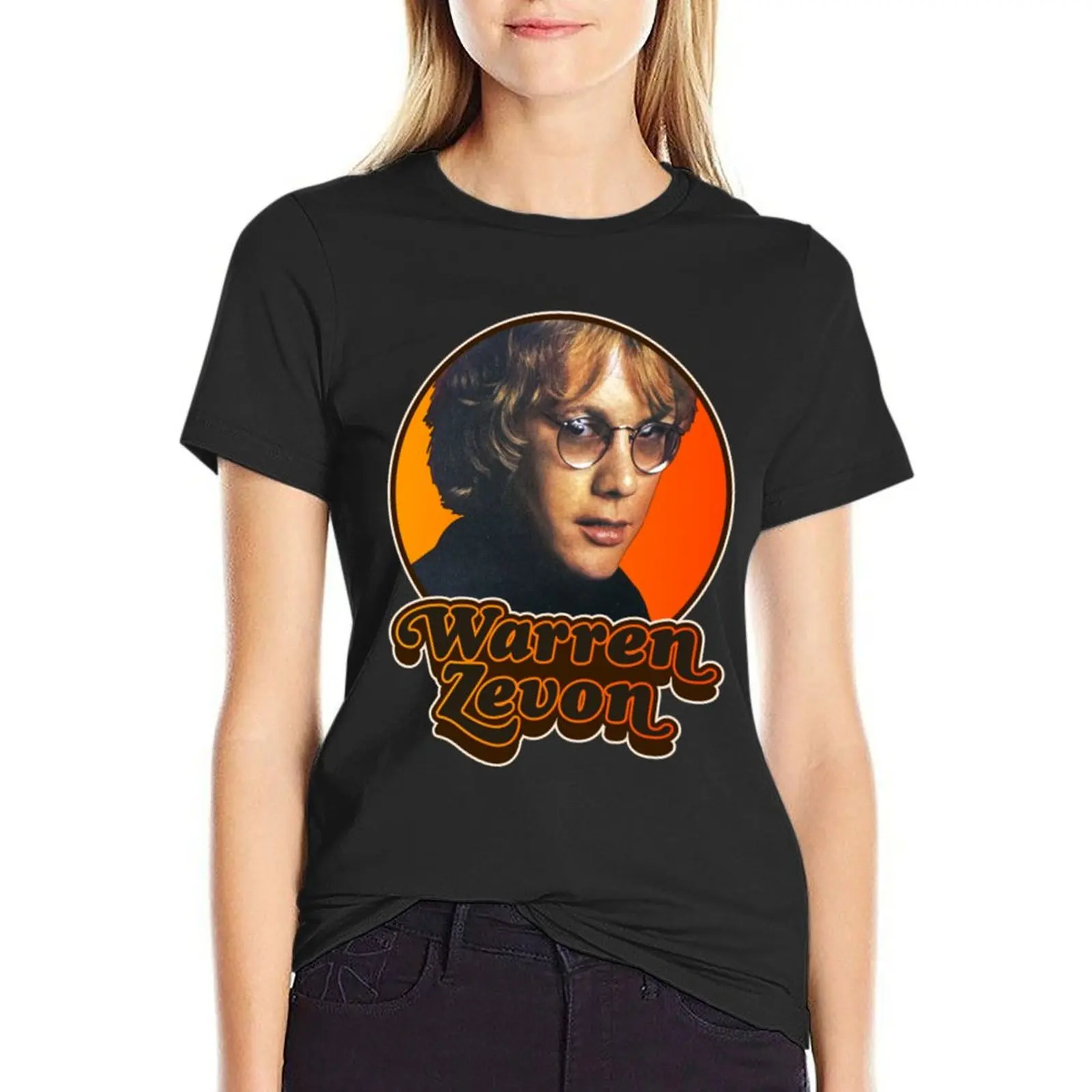 Warren Zevon T-Shirt animal prinfor quick drying Women t-shirts