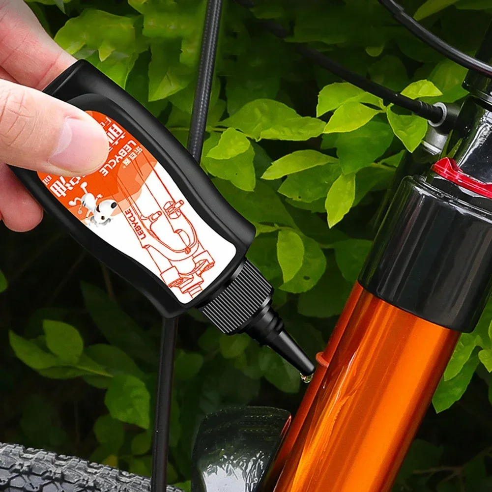 1-5pcs 60ML Mountain Bike Front Fork Shock Absorber Oil Front And Rear Shock Absorber Silicone Oil Lubricating Oil Maintenance view 3