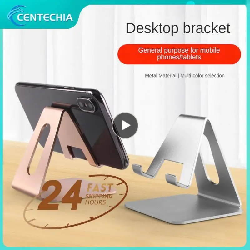 Universal Cell Phone Stand Desk Holder Aluminum Alloy Phone Tablet Bracket for 11 SE 7 8 for iPad Cell Phone Holder