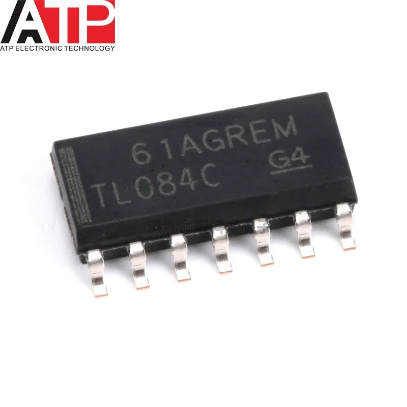 (10piece) New Original TL084CDR TL084C Sop-14 Chip IC OPAMP JFET 4 CIRCUIT 14SOIC