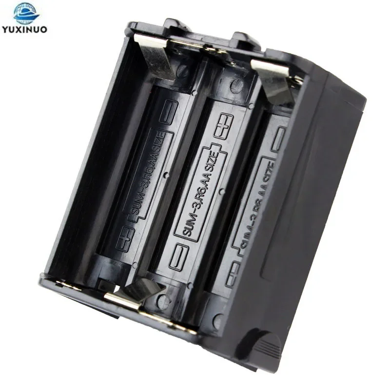 YUXINUO BT-8 AAX6 Battery Case SUM-3 R6 Storage Box for Kenwood Radio TH-28 TH-48 TH-78HT Walkie Talkie Accessories Dropship