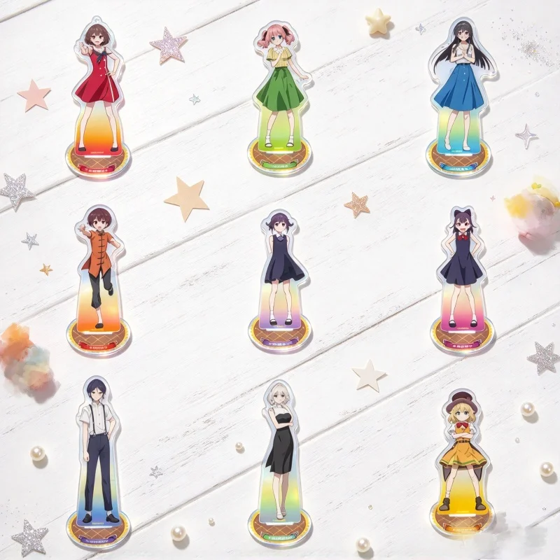 GROW UP SHOW -Sunflower Circus- 15CM Acrylic Stand Model Keychain Aoi Yura/Akane Yura/Mizuka Tsurumaki Fan Figurine Decoration