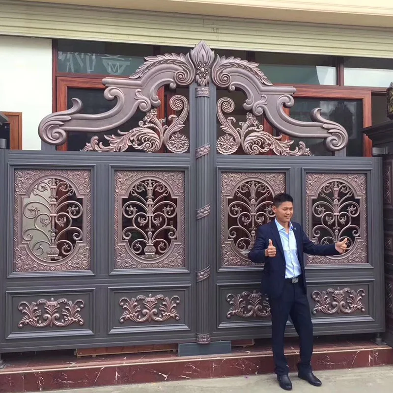 Picture 5: Modern High Quality Main Aluminum GateCustomizable