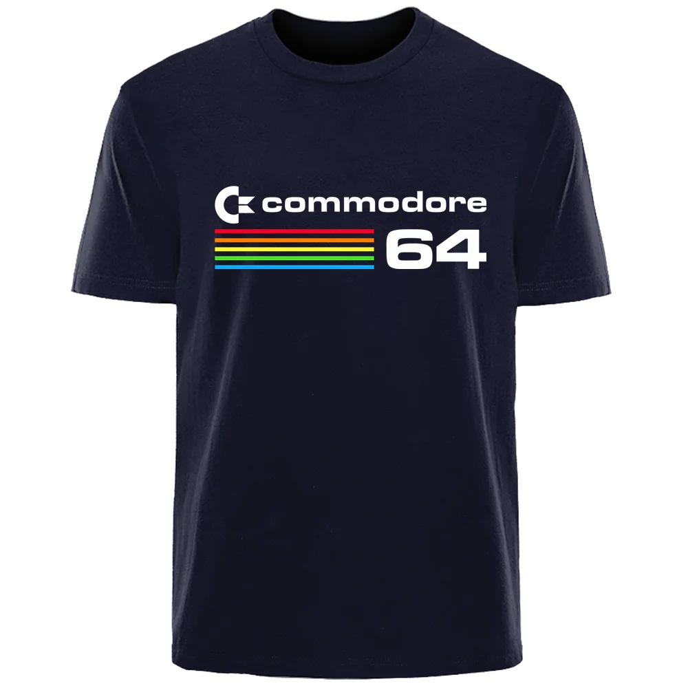 Commodore 64 Summer Fashion High Quality 100% Cotton Breathable and Comfortable T-Shirt Men\'s Tops Casual Fashion Street Wear