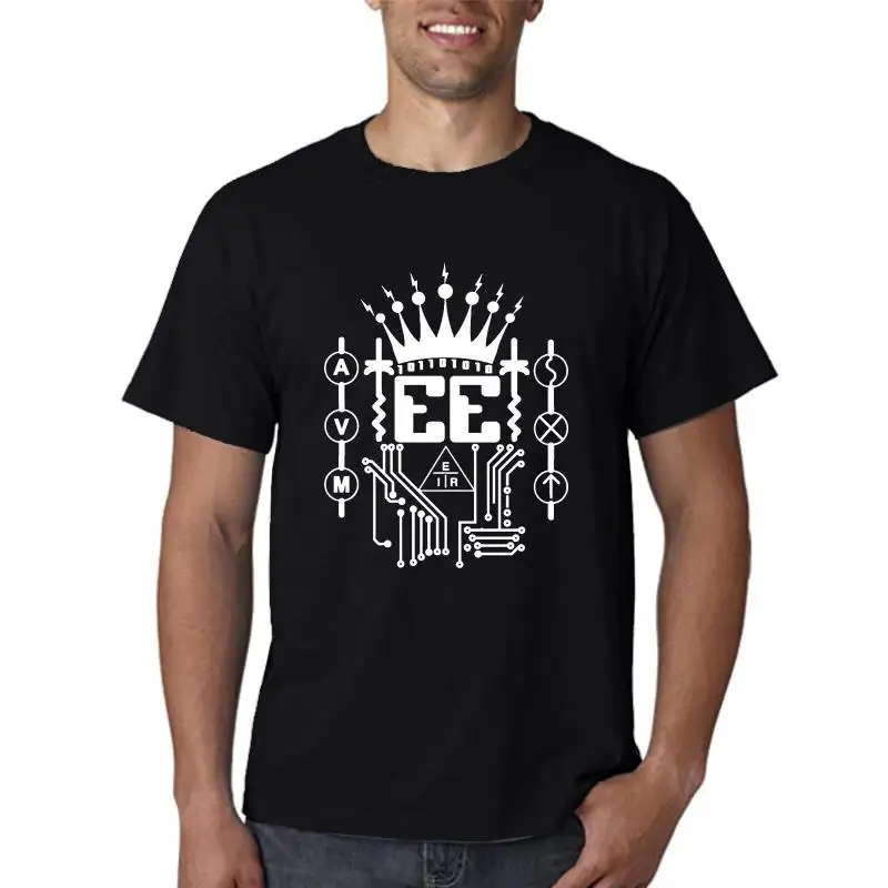 T-Shirt Ee Electrical Engineer Engineering Schematic Pcb Design Shirt Custom Print Tee Shirt