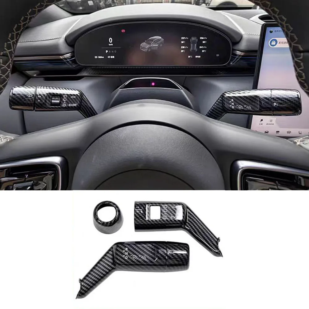 

Подходит для ZEEKR 9X 2025 2026, стеклоочиститель Huai Gear, декоративный чехол, весла переключения передач, защитный чехол, автомобильные аксессуары