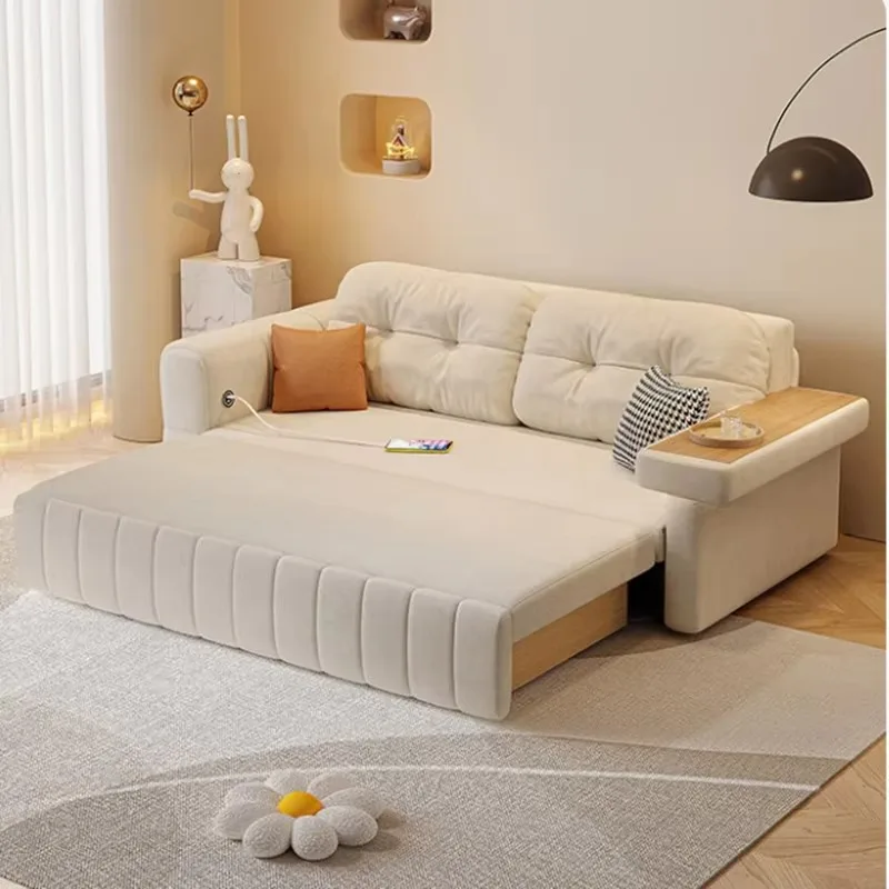 أرائك غرفة المعيشة الفاخرة باللون البيج، أريكة صالة أرضية للتخزين الجمالي، أريكة سرير، مقعد Loveseat، أثاث حديث Divano Moderno للمنزل