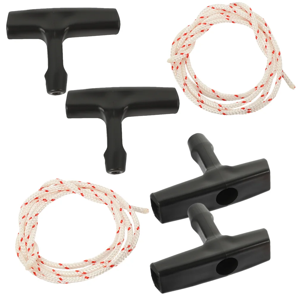 2 Sets Drawstring Pull Cord Attic Handle Door Knobs Garage Pulls Starter Rope Ladder Parts down Attachment