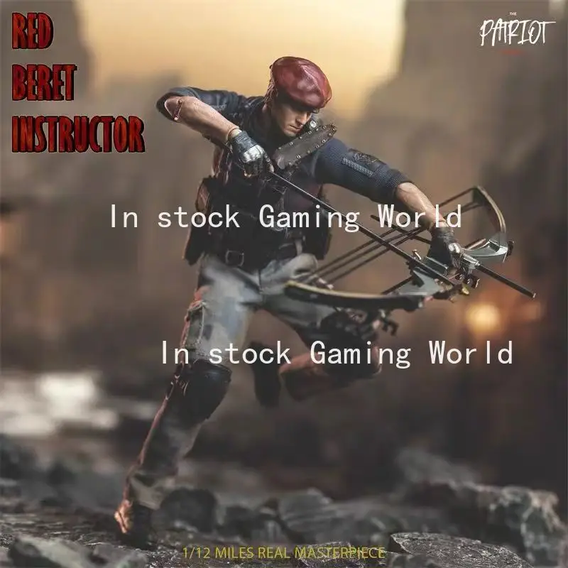 

В наличии Patriot Studio Resident Evil 4, красный берет/жек, кукла Clausa, подвижная модель солдата, коллекция игрушек, подарок, оригинальный, новый