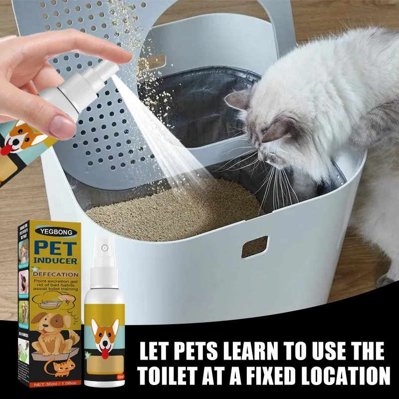 Potty Training Spray for Dogs Cats Outdoor Urine Stool Location Trainer Puppy Kitten Toilet Positioning Inducer