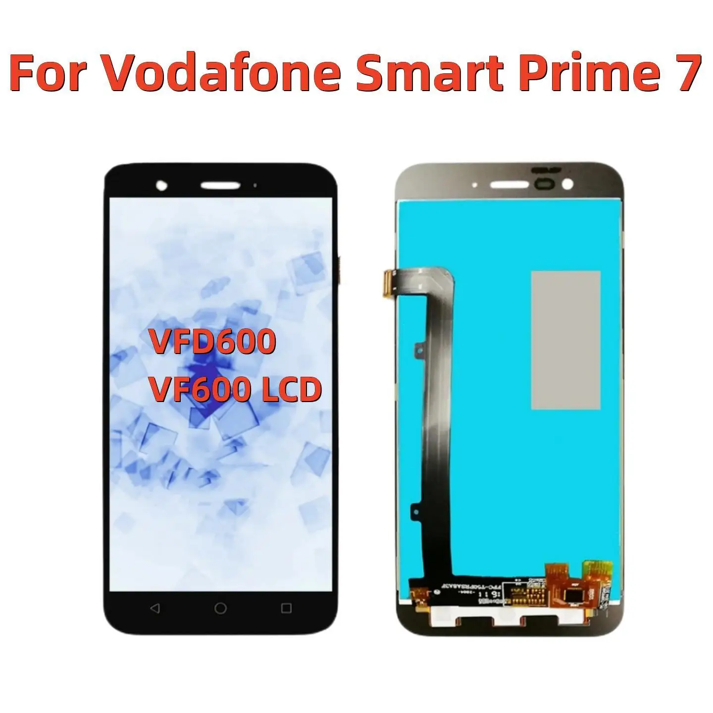 

For Vodafone Smart Prime 7 VFD600 VF600 LCD Display+Touch Screen Replacement Digitizer Assembly Phone Panel For Vodafone VFD 600