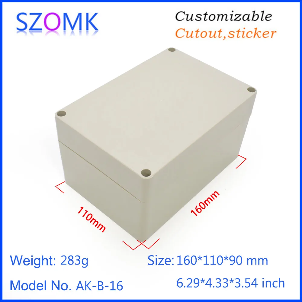 SZOMK AK-B-16 160*110*90 mm Hot Selling ABS Waterproof Electrical Junction Box IP65 Splashproof