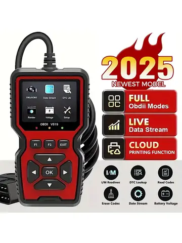 Car OBD2 Scanner Diagnostic Tool V519 Multi-language OBDII Car Voltage Tester Engine Fault Code Scanner Car Code Reader
