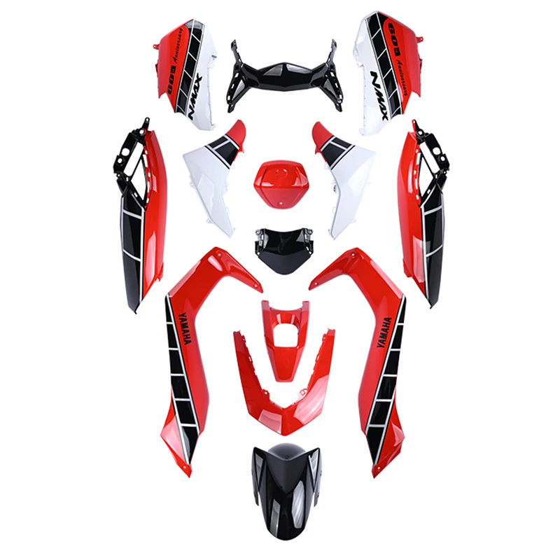 

Fit for Yaha 2020 NMAX Motorcycle Accessories Fairing Body Systems Motorbike Front Fairing Fixed Wing Intake Wing Frame Parts