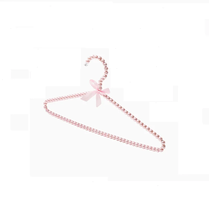 10Pcs/lot 40cm Adult Plastic Hangers For Clothes Pearl Wedding Dress Hanger