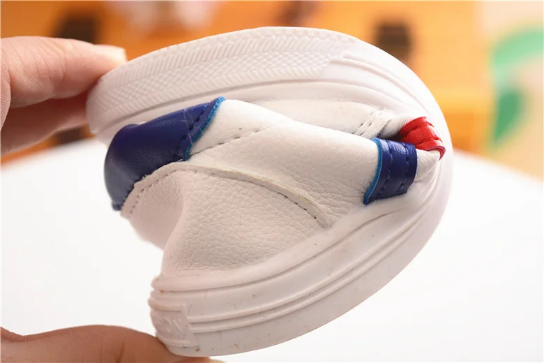 2022  Korean Version of Small White Shoes Baby Casual Shoes Toddler Children\'s Skate Shoes  Boys Shoes  for Women Sneakers