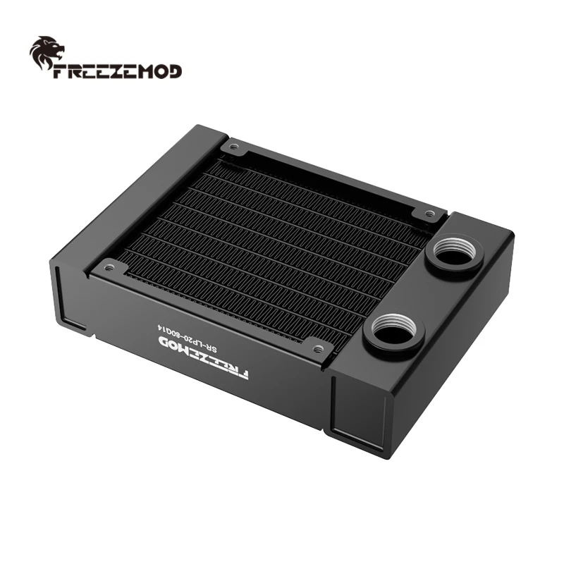 FREEZEMOD صغير تبريد المياه المبرد الموضوع معبد الفم مشعاع ألومنيوم استنزاف الطائرة بدون طيار ، SR-LP20-80
