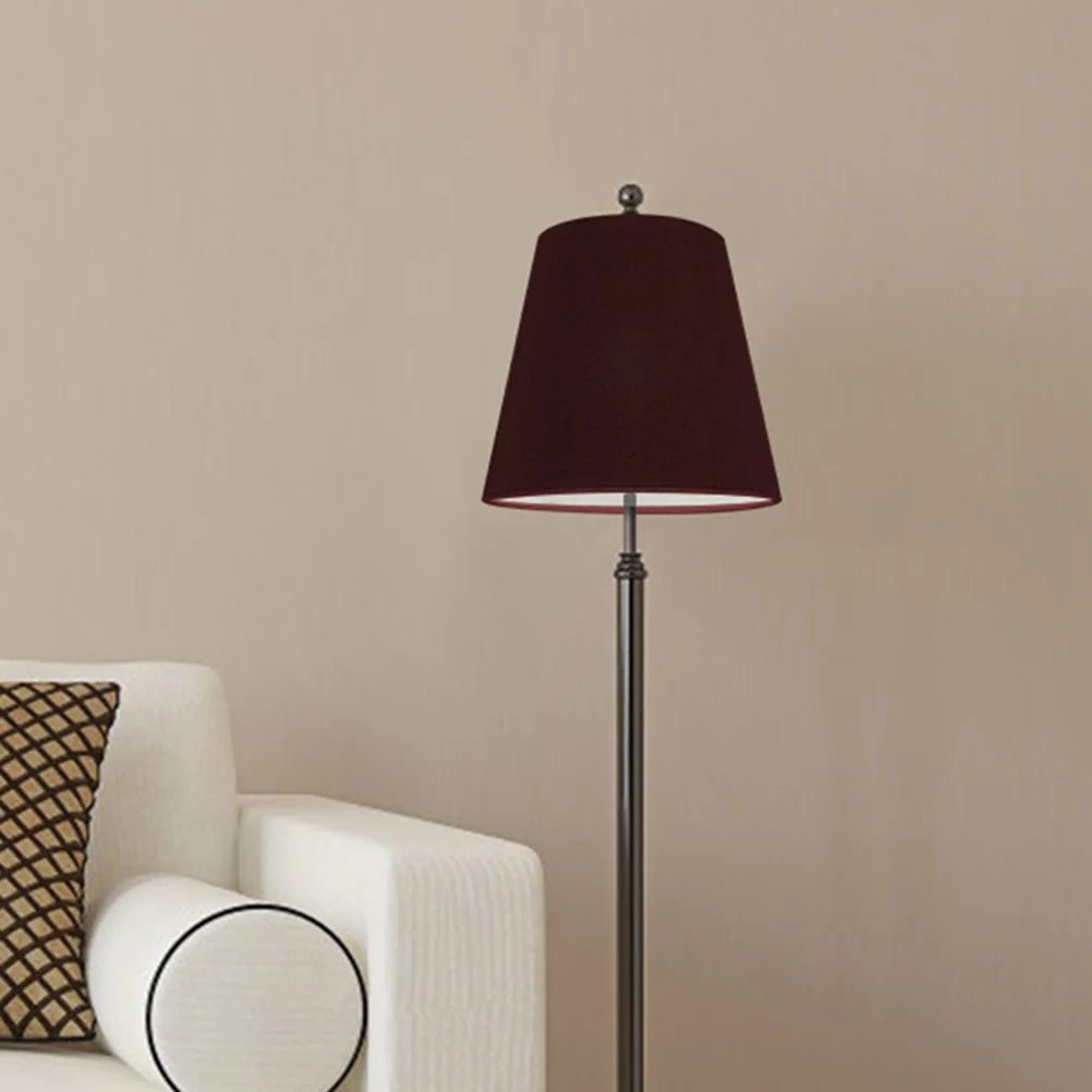 

2pcs Cloth Lampshade Replacement Table Cover Floor Light Shade Desktop Light Cover Fabric Lamp Shade Modern Household Bedside