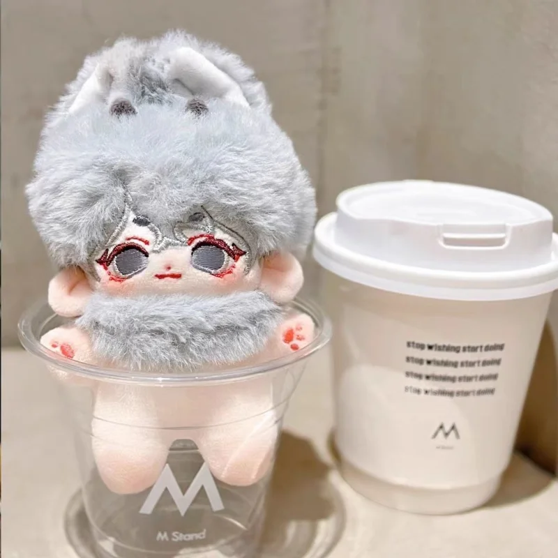 Kawaii 10cm No Attributes Short Soft Rabbit Fur Bib Cloud Dodo Plush Doll Cute Lamb With Animal Fill Soft Plushie Toy Gift