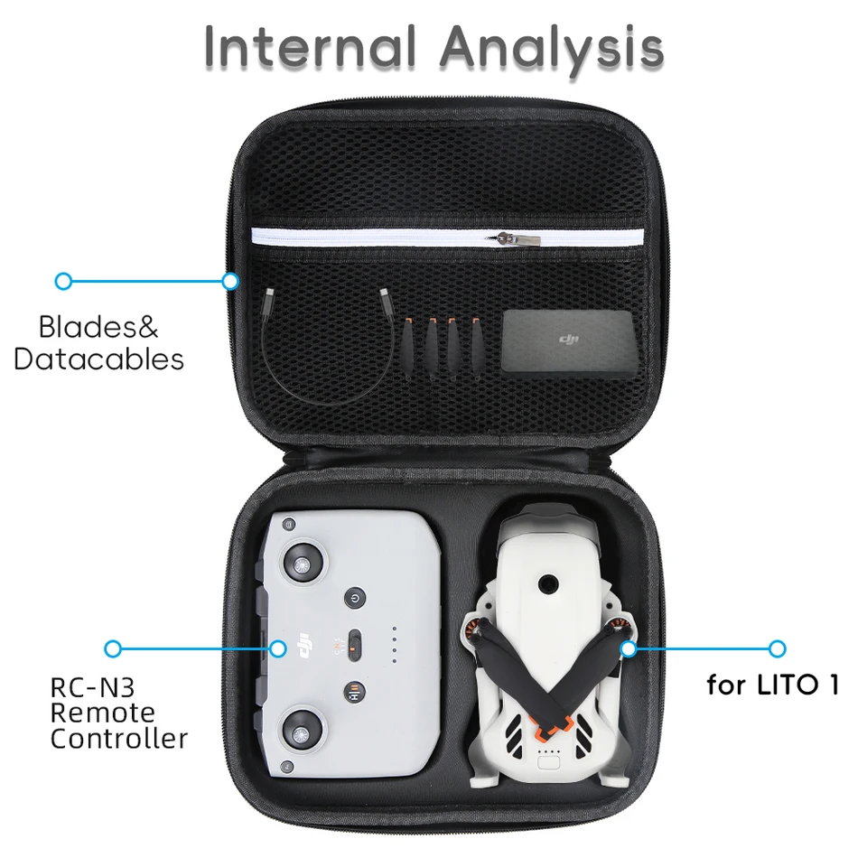 Bag for DJI LITO 1 X1 Storage Bag RC 2/RC N3 Controller Protection