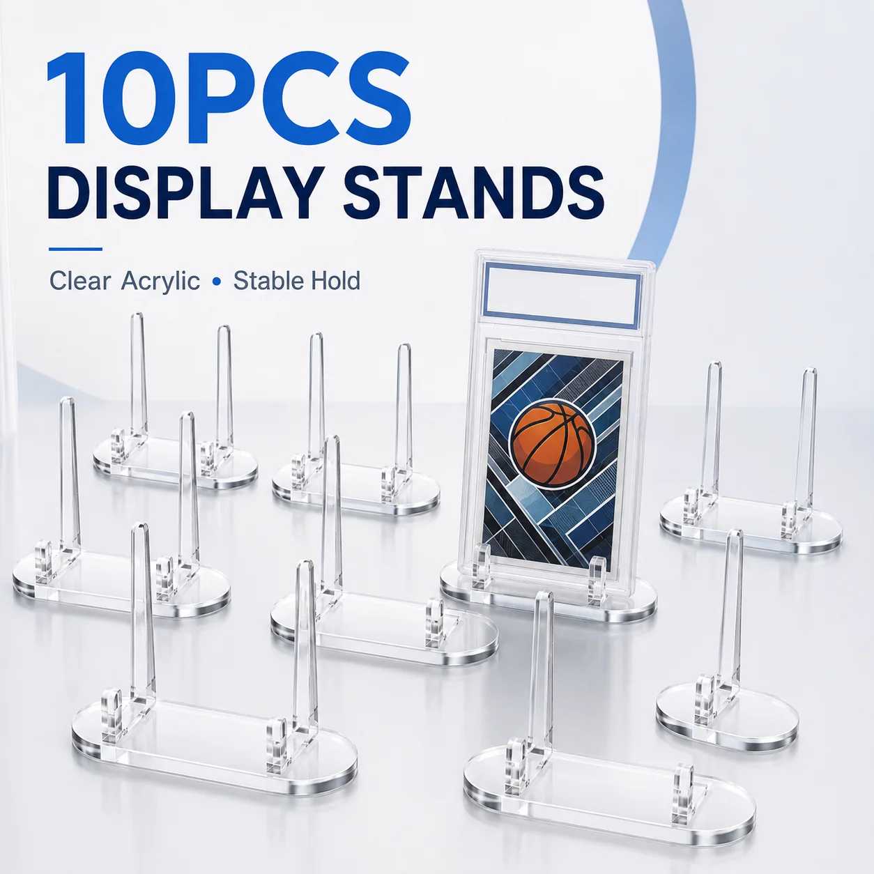 2026 Plastic Acrylic Easels Plate Holders Display Stands for Wedding Reception Birthday Party Home Table Photo Art Decoration