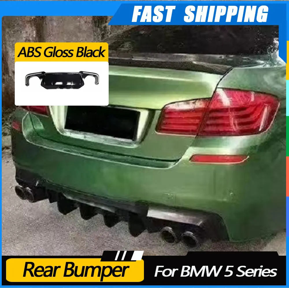 

JMCARCOOL задний бампер автомобиля, диффузор, спойлер, сплиттер для BMW 5 серии F10 M Sport M5 2011-2016, запасная часть