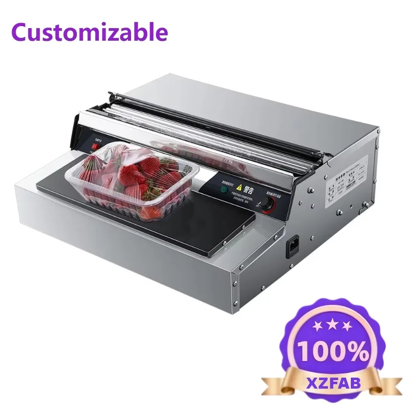 Factory Direct 2026 Fruit and Seafood Pasta Cheese Meat Sausage Meat and Vegetable Shrink Wrapping Machine