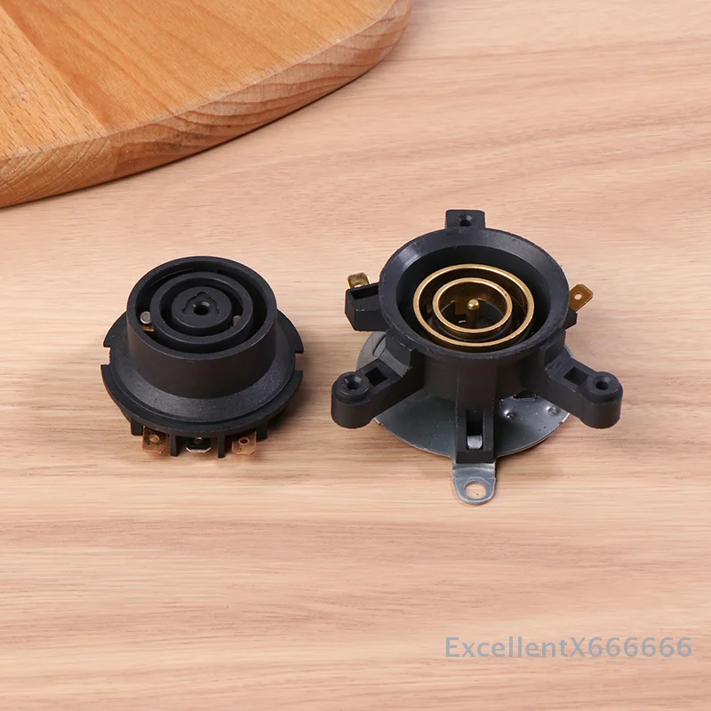 3pcs Electric Kettle Thermostat Temperature Switch Connector Set Coupler Socket Base Household Kettle Accessories