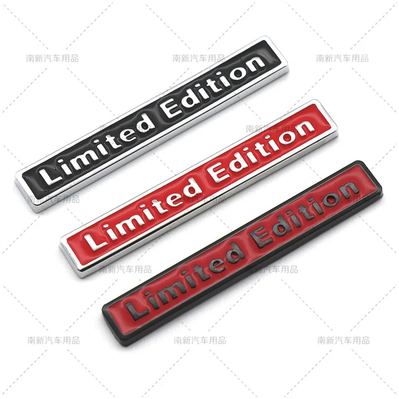 Suitable for Audi modification limited edition Limited edition metal badge car trunk sticker car sticker emblem
