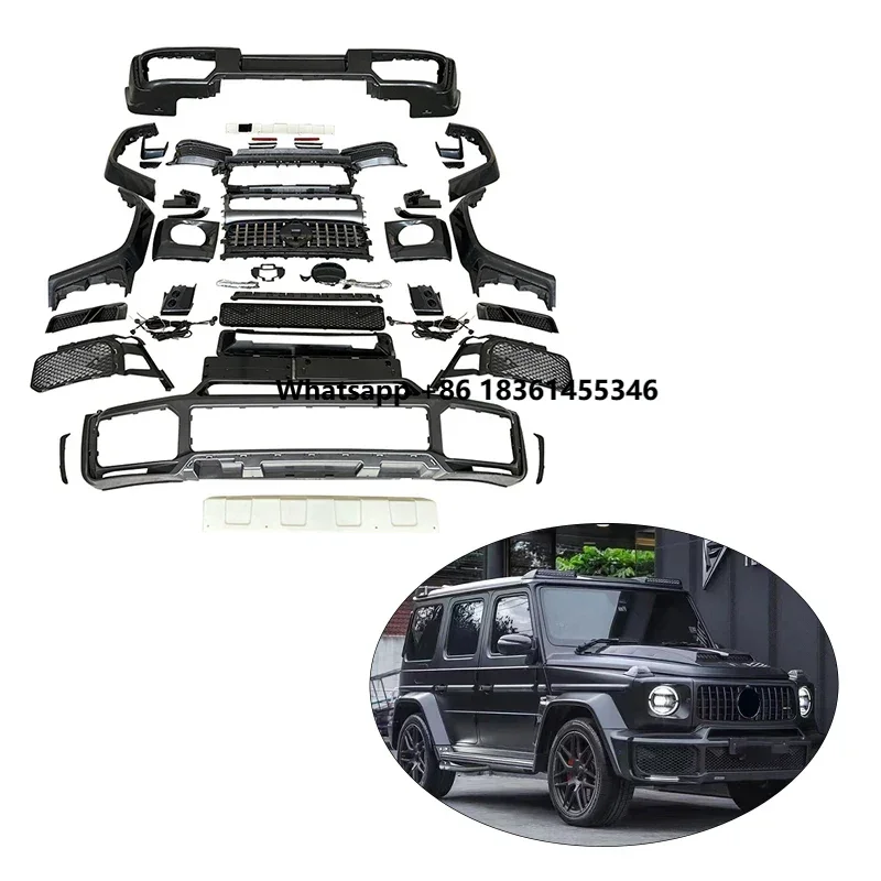

For W464 Upgrade Kits for Car Body kits Bumper Radiator Grille Fog Lamp Frame