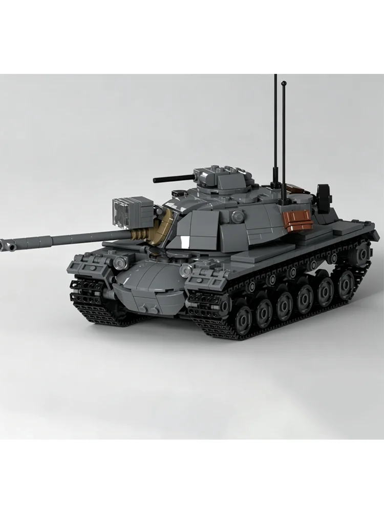 新しい 996 個 Moc 軍事武装 M48 パットン戦車車 - Model Kit Weapons のレビューと価格