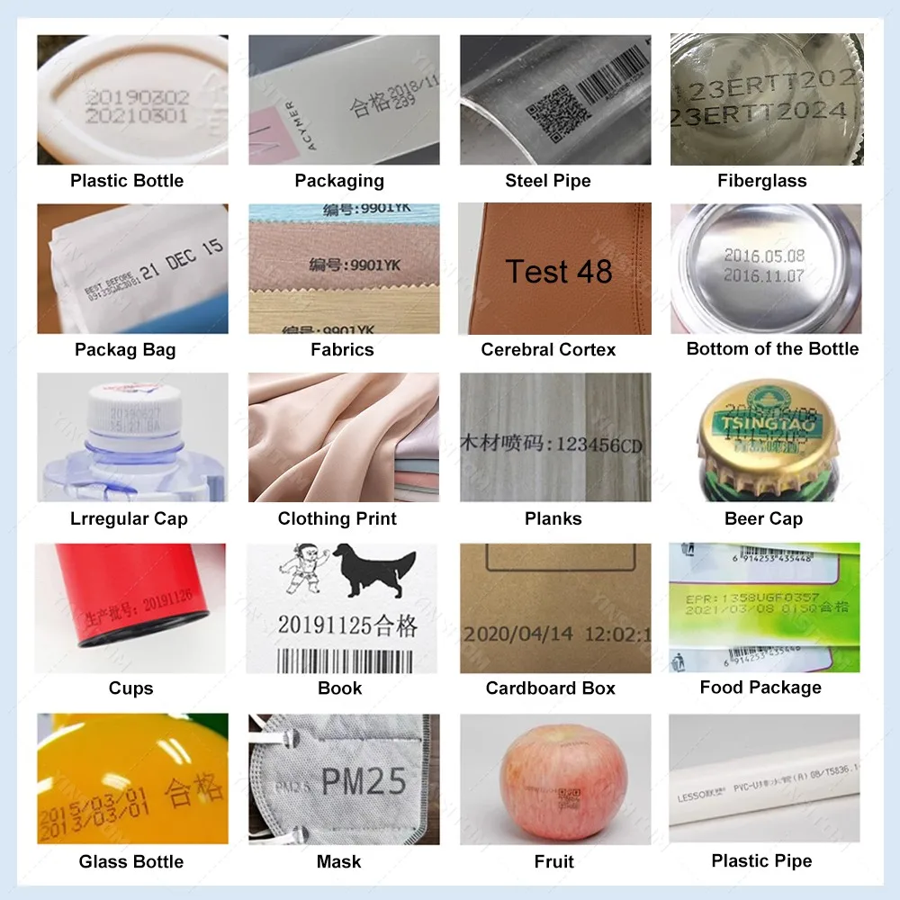 2-12.7mm Non-encrypted Handheld Inkjet Printer for Text QR Barcode Batch Number Logo Date Label Print Printer and ink Cartridges