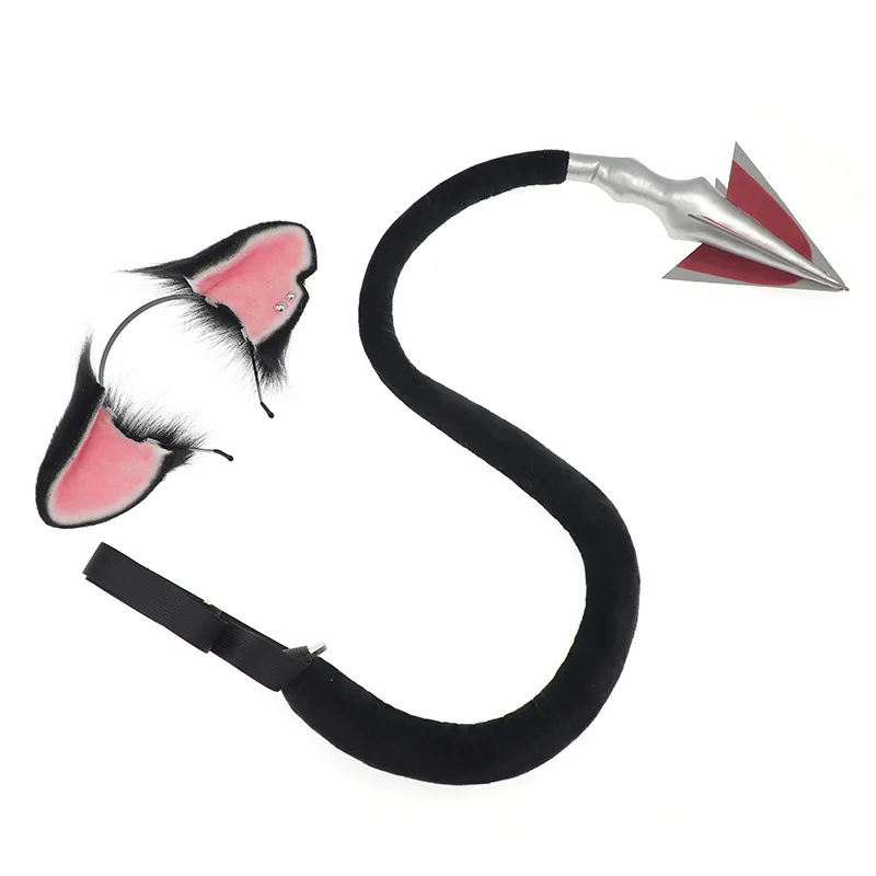 Zenless Zone Zero Corin Cosplay Rat mouse Ears Tail Set Furry Kemono Costume Accessory Anime Convention Prop